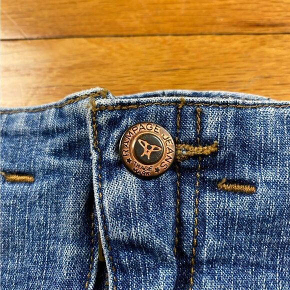 RAMPAGE 90s Vintage Jean Midi skirt Size Small - Picture 9 of 9